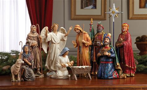 nativity scenes indoor|nativity sets indoor clearance.